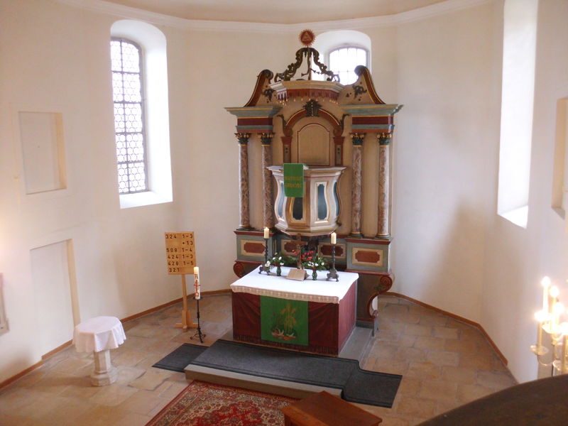 Altar Trinitatiskirche Gablenz